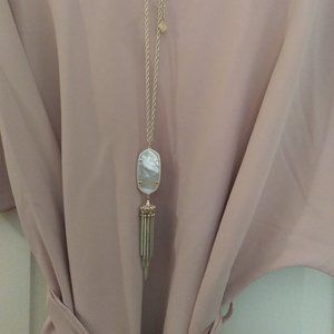 Kendra Scott Gold Rope - Iridescent Opal & Tassel
